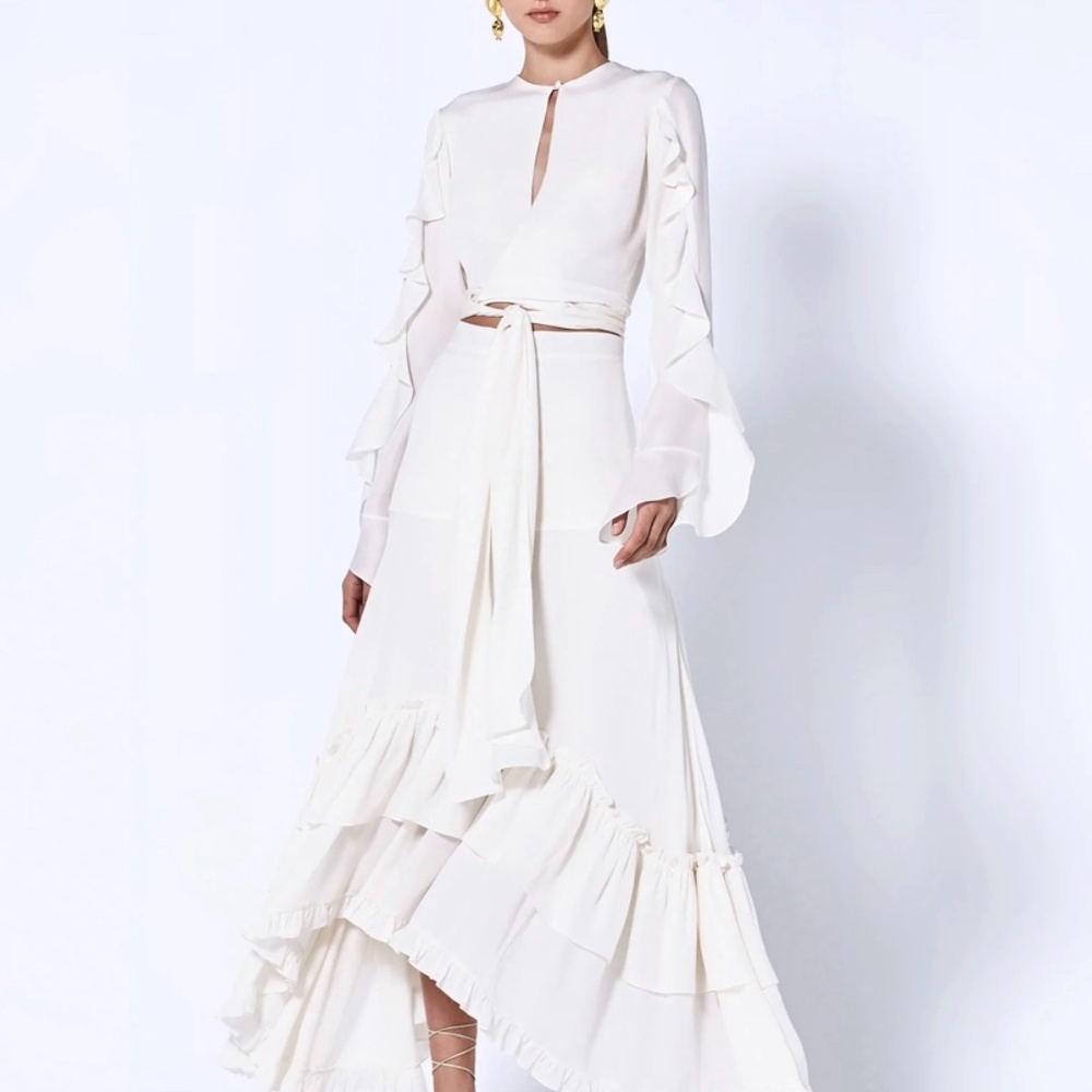 Alexis Ruffle Skirt and Top - NWT